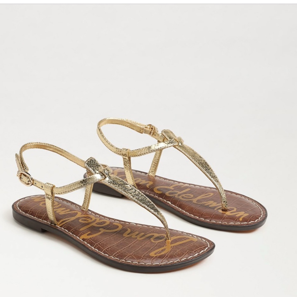 Sam Edelman Gigi Sandals in Gold